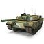 South Korean Main Battle Tank K1 2 Rigged