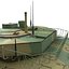 South Korean Main Battle Tank K1 2 Rigged