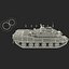 South Korean Main Battle Tank K1 2 Rigged