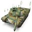 South Korean Main Battle Tank K1 2 Rigged