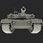 South Korean Main Battle Tank K1 2 Rigged