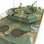 South Korean Main Battle Tank K1 2 Rigged