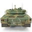 South Korean Main Battle Tank K1 2 Rigged
