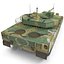 South Korean Main Battle Tank K1 2 Rigged