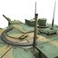 South Korean Main Battle Tank K1 2 Rigged