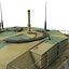 South Korean Main Battle Tank K1 2 Rigged