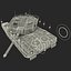 South Korean Main Battle Tank K1 2 Rigged