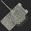 South Korean Main Battle Tank K1 2 Rigged