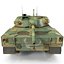 South Korean Main Battle Tank K1 2 Rigged