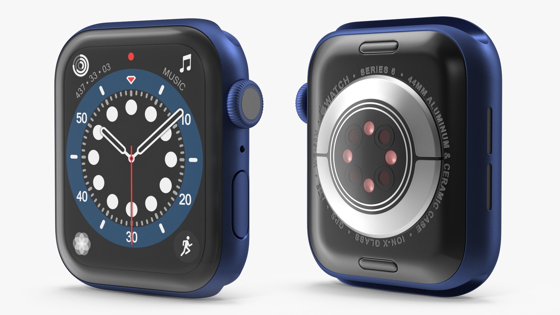Apple Watch Series 6 Smartwatch 3D model preview