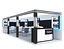 Stand d'exposition de stand x2