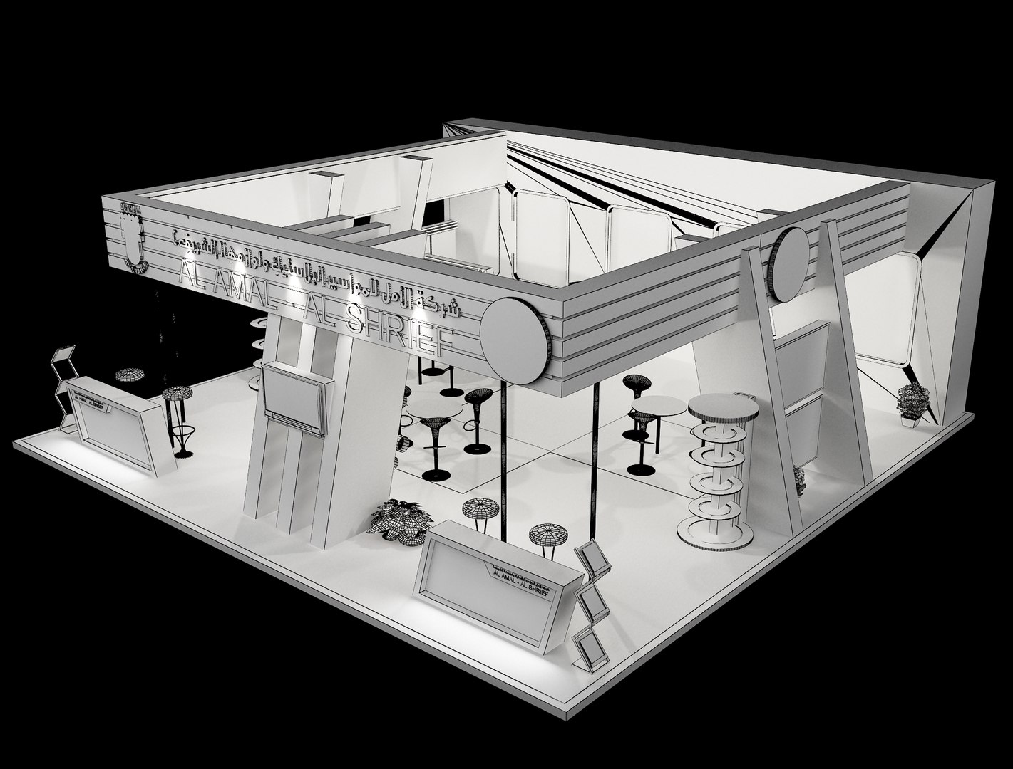 3D Booth Exhibition Stand x2 model https://p.turbosquid.com/ts-thumb/v4/XWQoeO/3k/01/jpg/1617443549/1920x1080/fit_q87/b5ac4a02507846ca6f599cc37246ec8a03b6dfb6/01.jpg