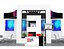 Stand d'exposition de stand x2