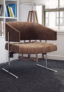 armchair archviz 3d max