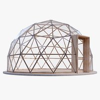 Glass Geodesic Dome V3