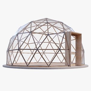 Glass Geodesic Dome V3