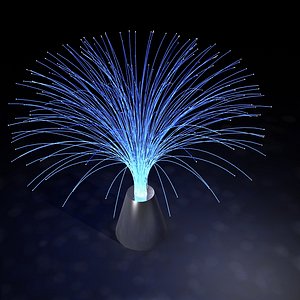 Fiberglass lamp