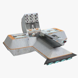 Scifi Enemy Tank