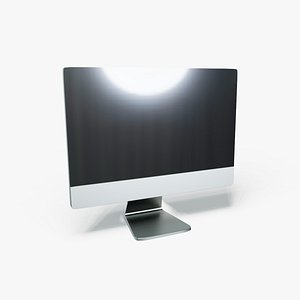 Simple iMac Thick 3D model