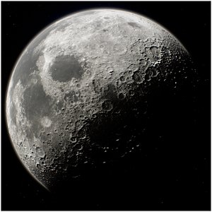 Moon 16K - Unreal