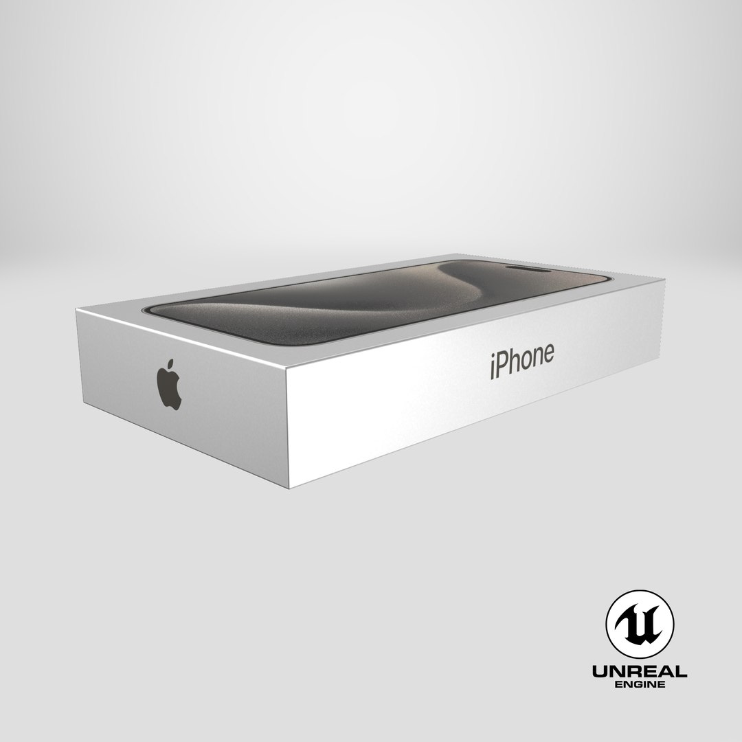 3D Apple iPhone 15 Pro Max Natural Titanium Packaging Box model https://p.turbosquid.com/ts-thumb/v4/jzP0DN/IZ/stemcell_unreal_render/png/1715668881/1920x1080/fit_q87/22181f2a93bbd261b28fc9cdd44c69d306eb0685/stemcell_unreal_render.jpg