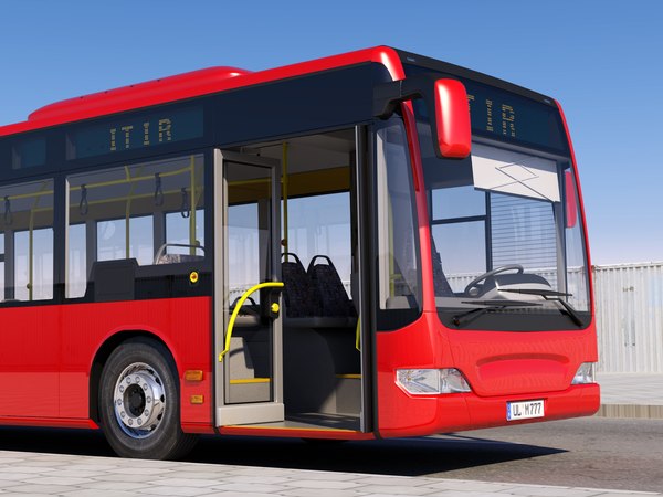 modelo 3d Autobús de la ciudad - TurboSquid 1486118
