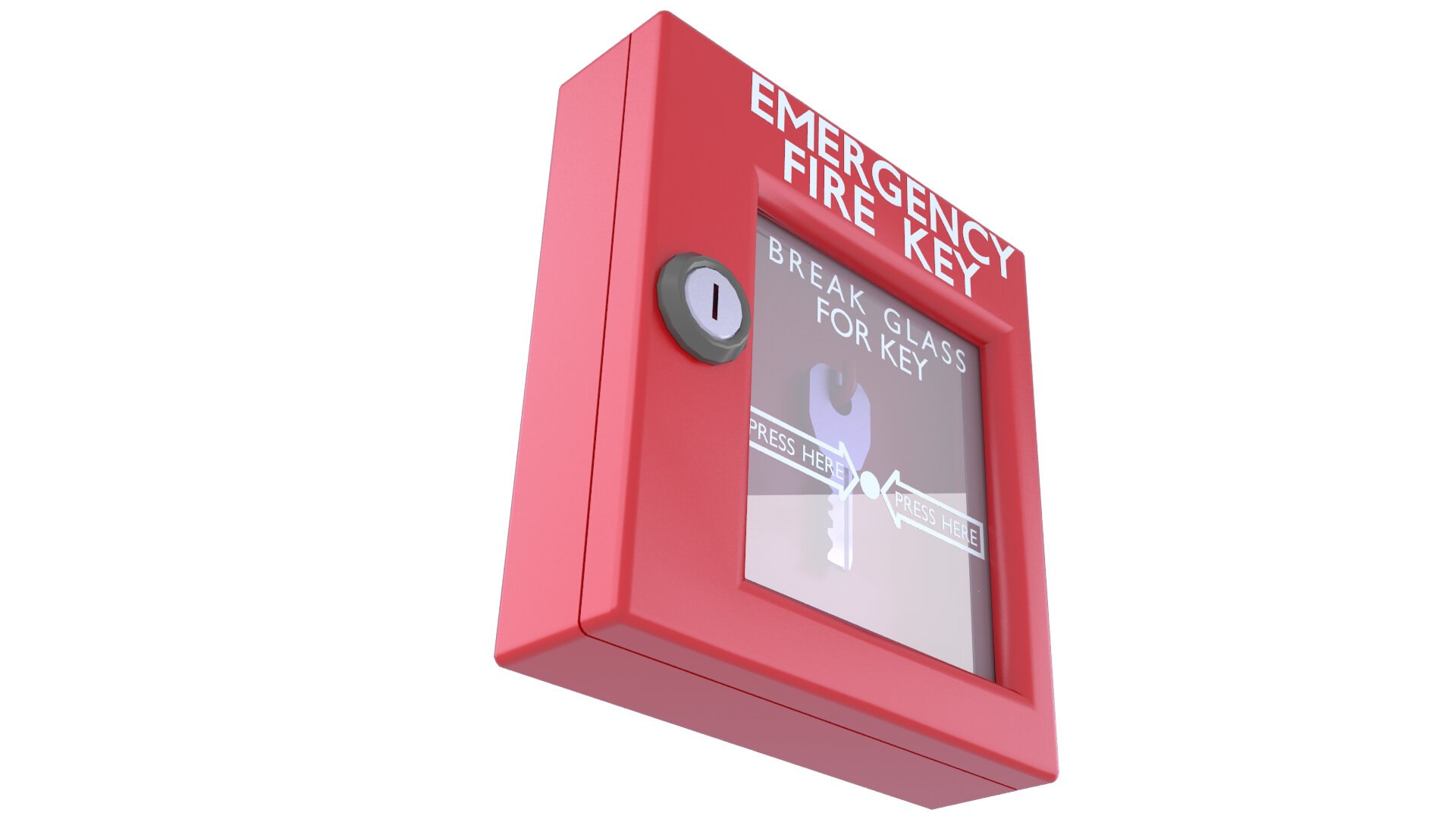 3D Box Key - TurboSquid 1702062