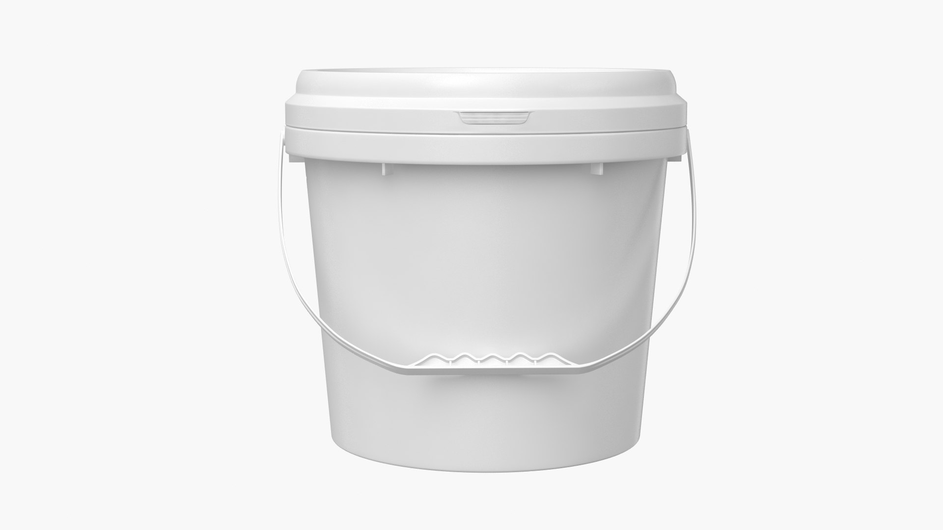 Plastic Paint Bucket 3D TurboSquid 1930278