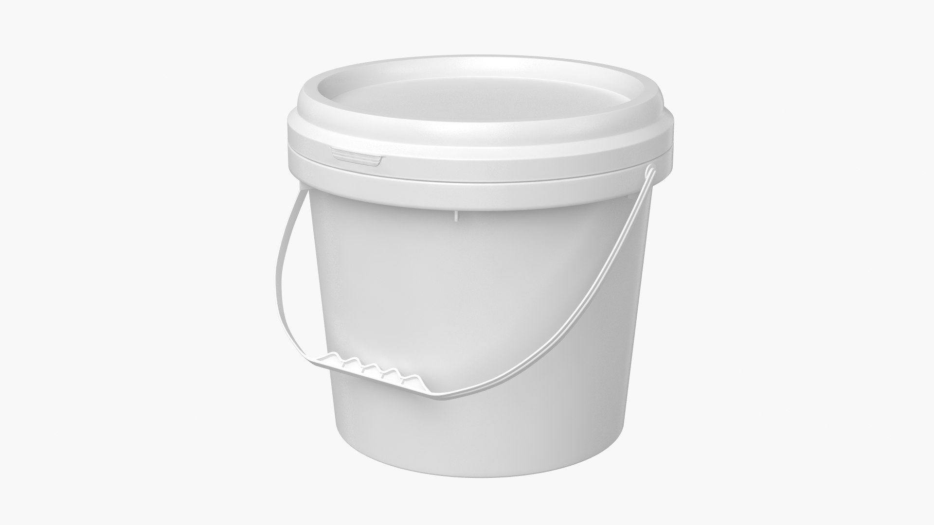 Plastic Paint Bucket 3D TurboSquid 1930278