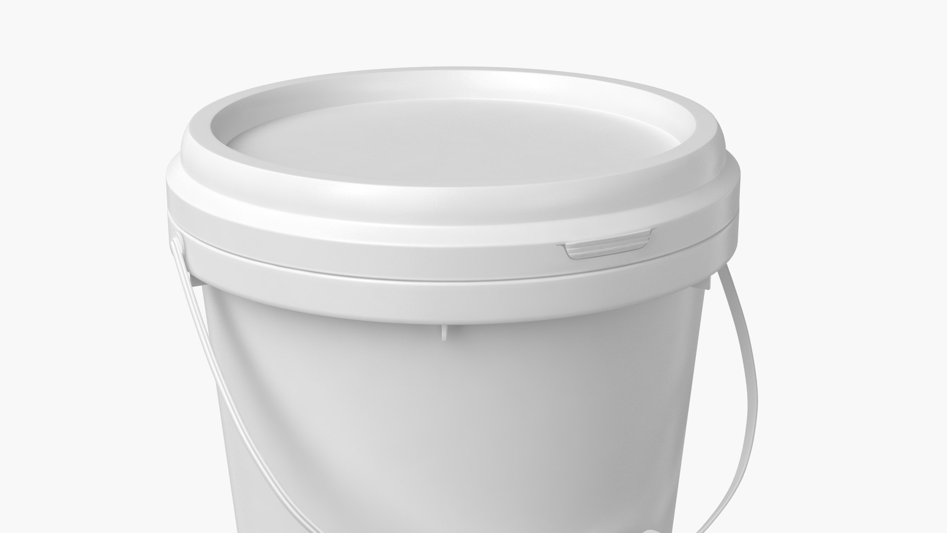 Plastic Paint Bucket 3D TurboSquid 1930278