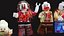Conjunto de zombies sangrientos de Lego