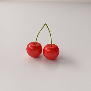 3d cherry model