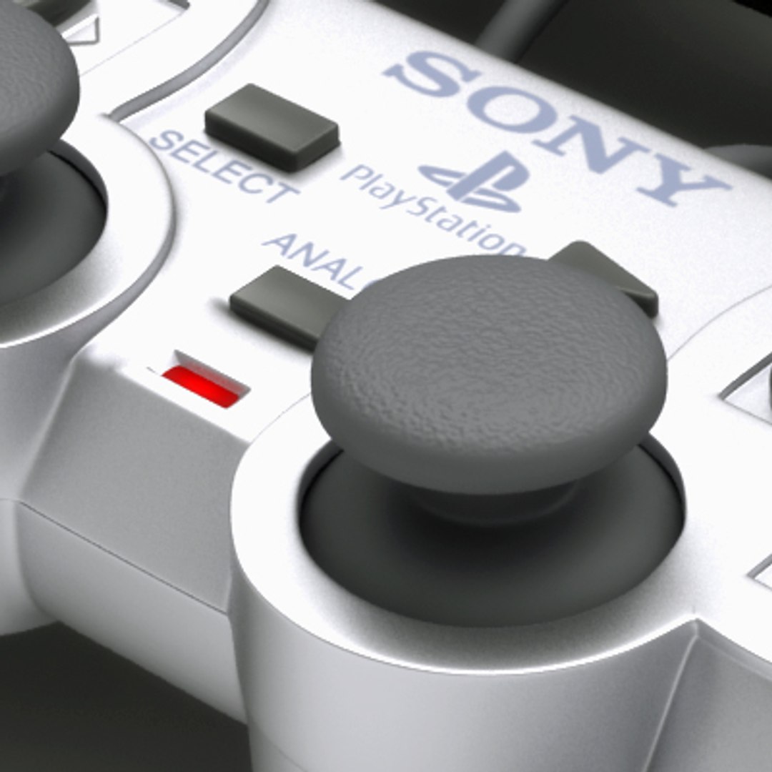 3d Playstation Ps2 Controller