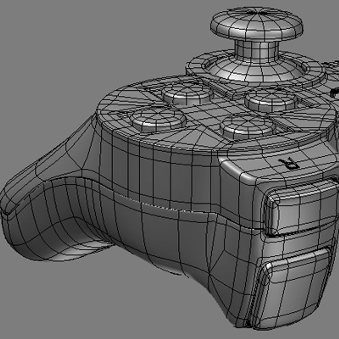 3d Playstation Ps2 Controller