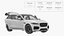 运动型 SUV 光泽白色 Ribbon