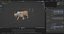 Fur Wild Boar V08 Rigged e Animação