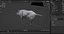 Fur Wild Boar V08 Rigged e Animação