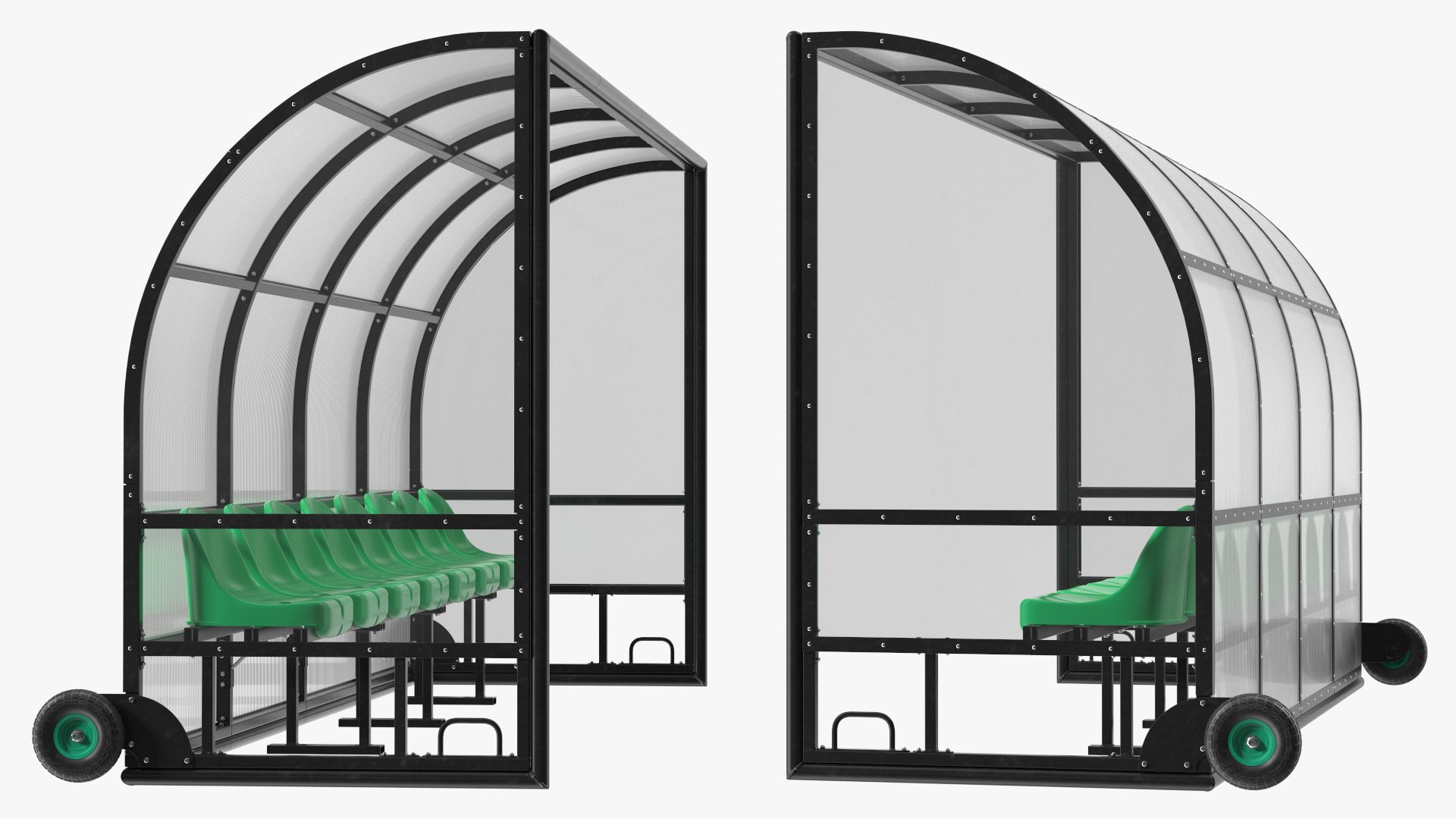 Portable Football Substitute Bench model - TurboSquid 1971788