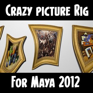 3d rig character model