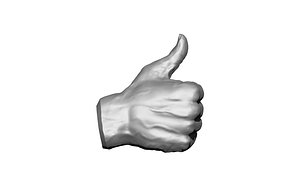 3D nice hand finger male model