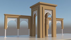 Traditional Moroccan Door
