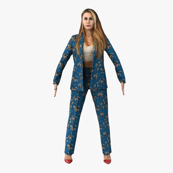 Addison Business A Pose 3D 모델 - TurboSquid 2003436