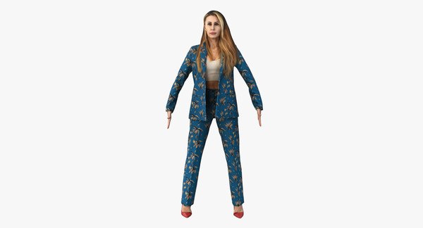 Addison Business A Pose 3D 모델 - TurboSquid 2003436