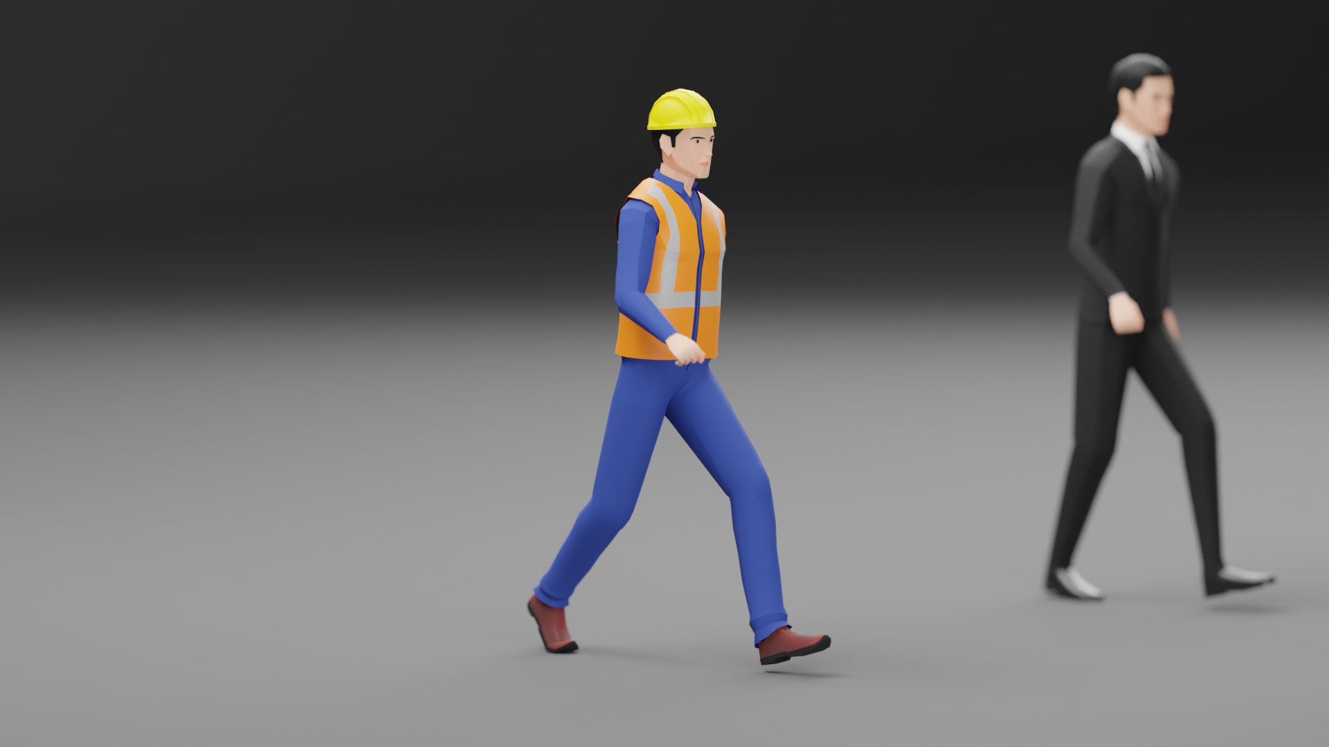 Male Pack 01 - Lowpoly - Rigged model - TurboSquid 2142000