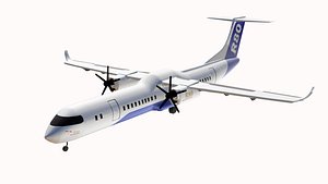 3D model r80 aircraft