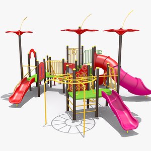 Playground Hibiscus 3D model