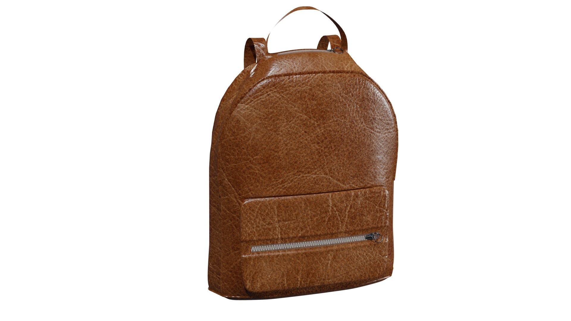 Leather Backpack model - TurboSquid 2112088