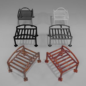 Double Sided Bench model