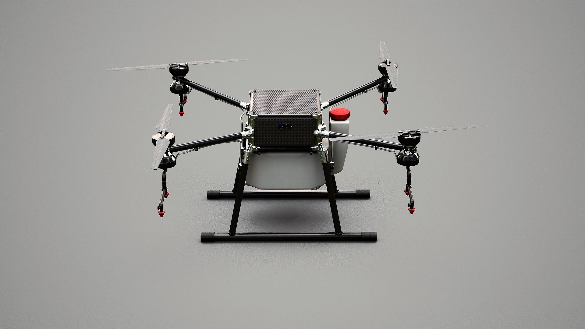 3D Agricultural Drone 3D Model Quadrotor Farming UAV Sprayer for Crop Dusting  Precision Agriculture model https://p.turbosquid.com/ts-thumb/v5/ST76Ei/43/dronerol_0004/png/1757771603/1920x1080/fit_q87/98ffe6fd7298f58843f178d565da4b67eaf39285/dronerol_0004.jpg