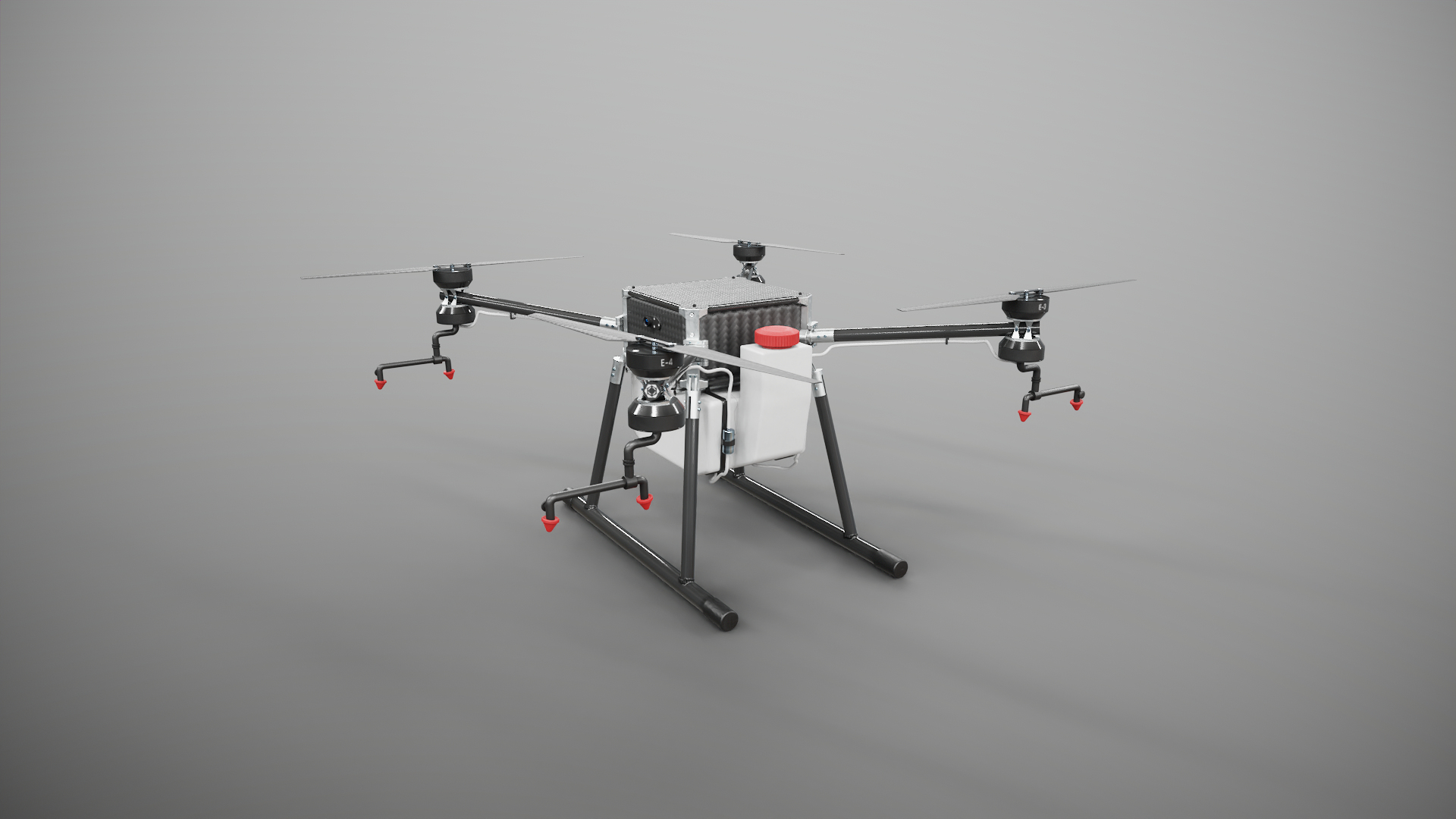 3D Agricultural Drone 3D Model Quadrotor Farming UAV Sprayer for Crop Dusting  Precision Agriculture model https://p.turbosquid.com/ts-thumb/v5/ST76Ei/4Q/roldron_turn__/png/1757771518/1920x1080/turn_fit_q99/eb3b61cbc658724b5d3b5aff17354d433195ccf9/roldron_turn__-1.jpg
